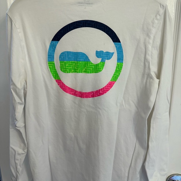 Vineyard Vines T-Shirt Trio - White, Maroon, Blue - Picture 6 of 8